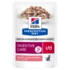 Hills I/d Mit ActivBiome+ Lachs Frischebeutel Für Katzen 12 X 85 G ActivBiome+ Lachs Frischebeutel