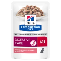 Hills I/d Mit ActivBiome+ Lachs Frischebeutel Für Katzen 12 X 85 G ActivBiome+ Lachs Frischebeutel