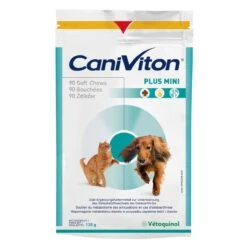 Vetoquinol Caniviton Plus Mini Chews Für Hunde + Katzen 90 Caniviton Plus Mini Chews