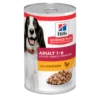 Hills Science Plan Canine Adult Huhn Dosenfutter Für Hunde 12 X 370 G Dosenfutter Mit Huhn