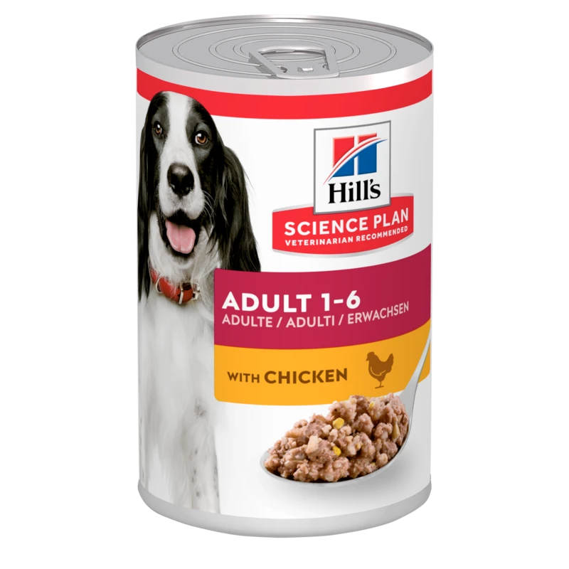 Hills Science Plan Canine Adult Huhn Dosenfutter Für Hunde 12 X 370 G Dosenfutter Mit Huhn 1 Hills Science Plan Canine Adult Huhn Dosenfutter Für Hunde 12 X 370 G Dosenfutter Mit Huhn