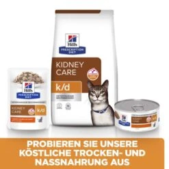 Hills K/d Katze Dosenfutter Bei Nierenerkrankungen 24 X 156 G Feingehackt - Huhn Dosen -Angebote Specific Store 68Vd441rOu6o 52742048833 8