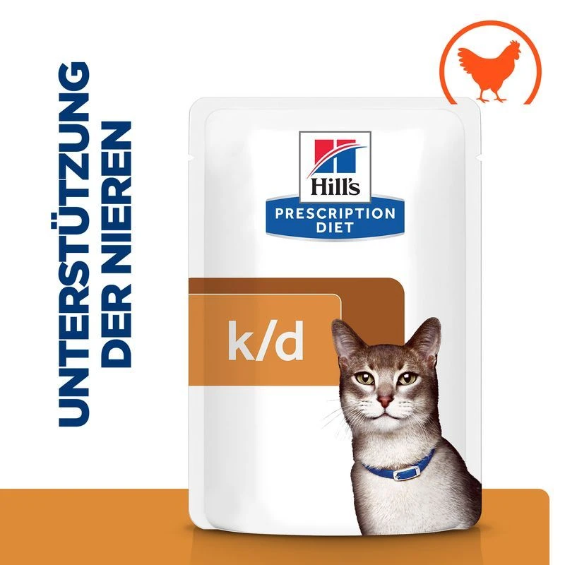 Hills Feline K/d Huhn Frischebeutel Für Katzen 12 X Huhn Frischebeutel 2 Hills Feline K/d Huhn Frischebeutel Für Katzen 12 X Huhn Frischebeutel – Bild 2