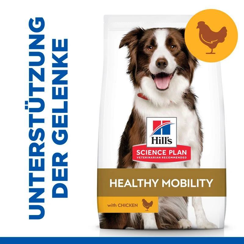 Hills Science Plan Canine Adult Healthy Mobility Medium Huhn Trockenfutter 14 Kg Trockenfutter 2 Hills Science Plan Canine Adult Healthy Mobility Medium Huhn Trockenfutter 14 Kg Trockenfutter – Bild 2