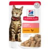 Hills Science Plan Feline Adult Light Huhn Frischebeutel Für Katzen 12 X 85 G Huhn Frischebeutel
