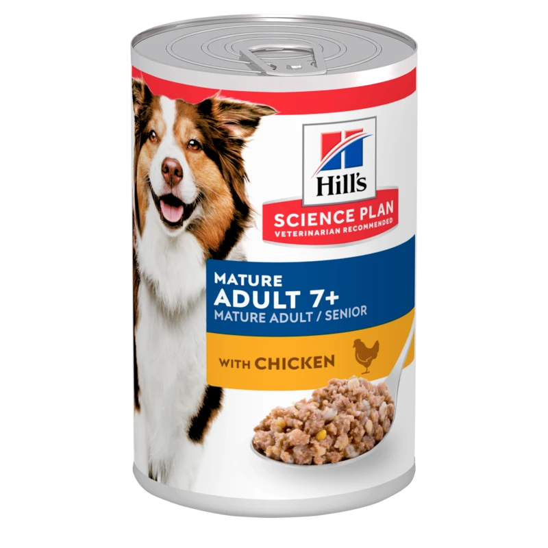 Hills Science Plan Canine Mature Adult 7+ Hund Huhn Dosenfutter 12 X 370 G Dosenfutter Mit Huhn 1 Hills Science Plan Canine Mature Adult 7+ Hund Huhn Dosenfutter 12 X 370 G Dosenfutter Mit Huhn