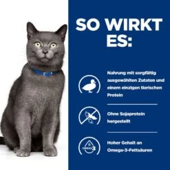 Hills D/d Katze Trockenfutter Für Sensible Katzen 1,5 Kg D/d Ente Mit Grünen Erbsen -Angebote Specific Store IMCUBA8cRWhA 52742027180 3