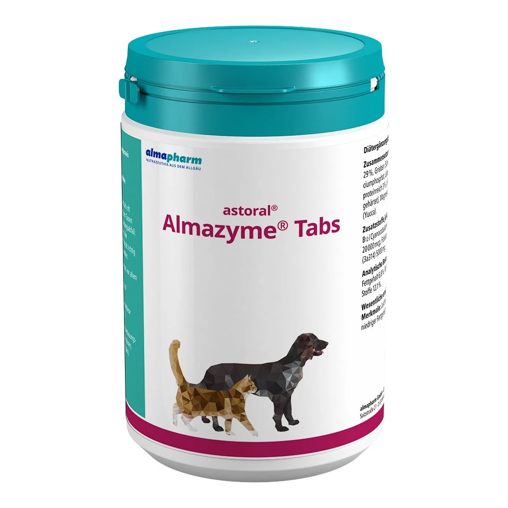 Almapharm Almazyme Tabs Für Hund + Katze 125 Almazyme Tabs – Bild 2