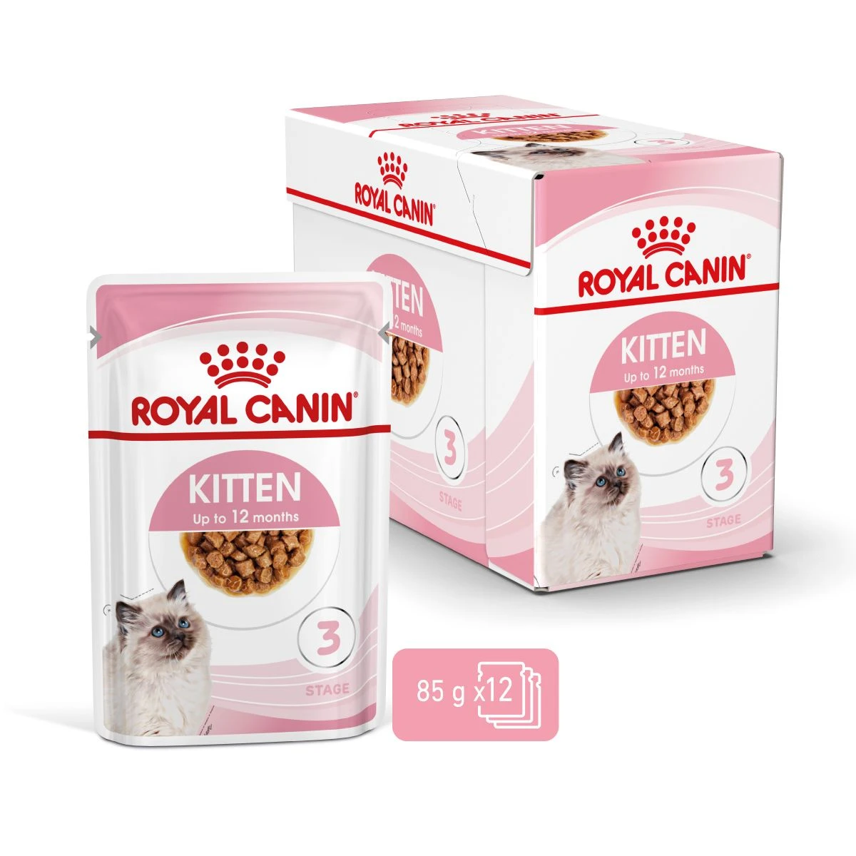 Royal Canin Kitten Second Age Für Kätzchen Bis Zum 12. Monat 12 X 85 G In Soße Frischebeutel 3 Royal Canin Kitten Second Age Für Kätzchen Bis Zum 12. Monat 12 X 85 G In Soße Frischebeutel – Bild 3