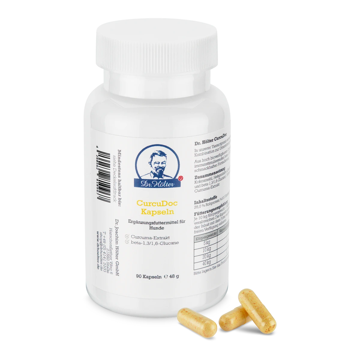 Dr. Hölter CurcuDoc Kurkuma Für Hunde 40g CurcuDoc Pulver 2 Dr. Hölter CurcuDoc Kurkuma Für Hunde 40g CurcuDoc Pulver – Bild 2
