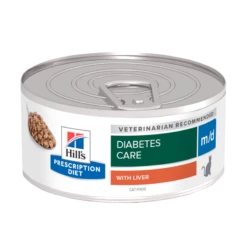 Hills M/d Dosenfutter Bei Katzendiabetes 24 X 156 G Dosen Feingehackt