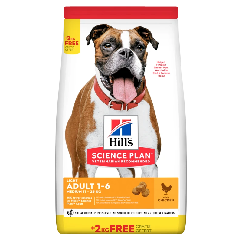 Hills Science Plan Canine Light Adult Medium Mit Huhn Trockenfutter 14 Kg Trockenfutter 1 Hills Science Plan Canine Light Adult Medium Mit Huhn Trockenfutter 14 Kg Trockenfutter