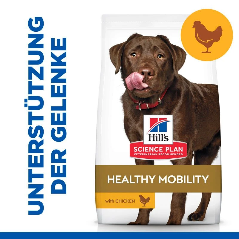Hills Science Plan Canine Adult Healthy Mobility Large Breed Huhn Trockenfutter 14 Kg Trockenfutter 2 Hills Science Plan Canine Adult Healthy Mobility Large Breed Huhn Trockenfutter 14 Kg Trockenfutter – Bild 2