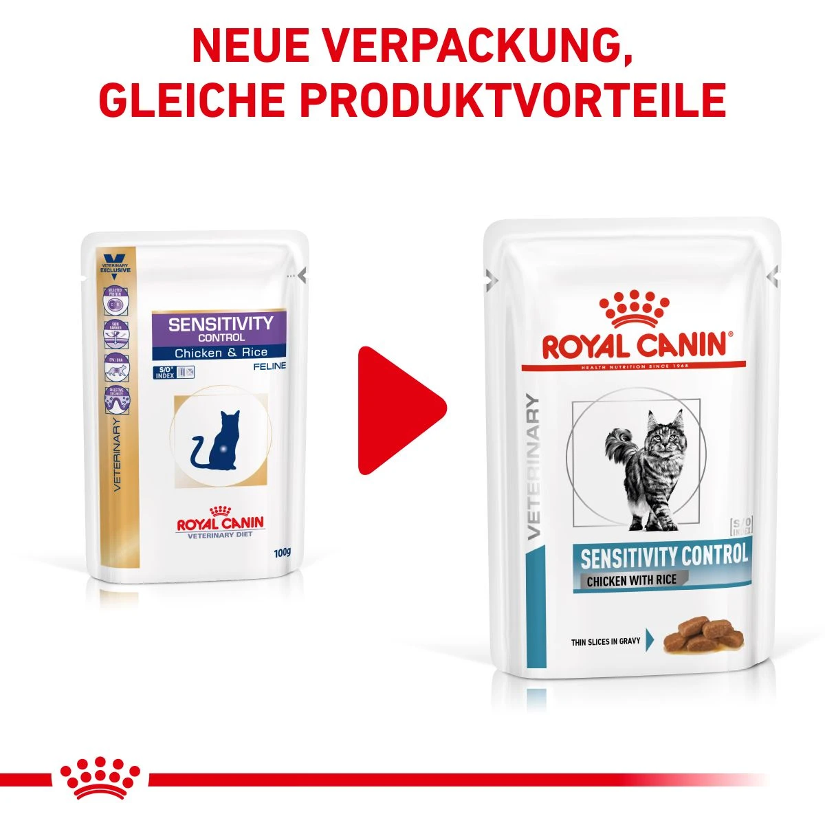 Royal Canin Sensitivity Control Huhn Mit Reis Feine Stückchen In Soße Frischebeutel Für Katzen 12 X 85 G Huhn Und Reis Frischebeutel Für Katzen 2 Royal Canin Sensitivity Control Huhn Mit Reis Feine Stückchen In Soße Frischebeutel Für Katzen 12 X 85 G Huhn Und Reis Frischebeutel Für Katzen – Bild 2