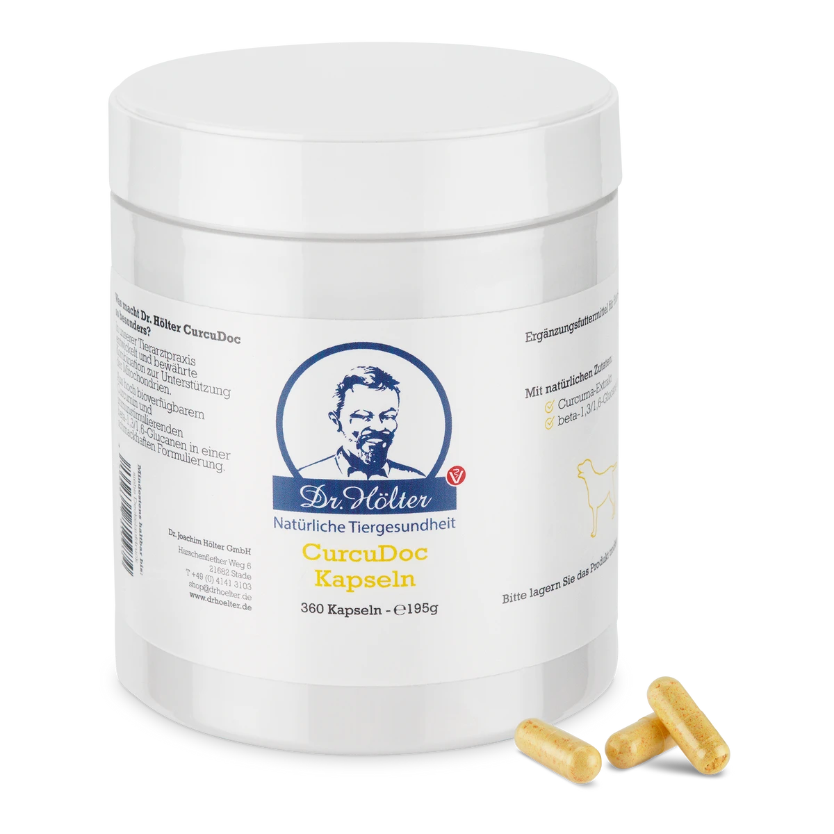 Dr. Hölter CurcuDoc Kurkuma Für Hunde 40g CurcuDoc Pulver 3 Dr. Hölter CurcuDoc Kurkuma Für Hunde 40g CurcuDoc Pulver – Bild 3