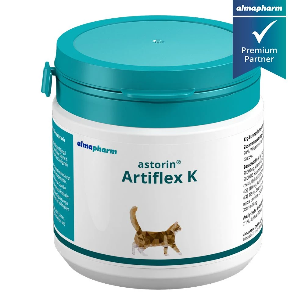 Almapharm Astorin Artiflex K Für Katzen 60 Tabletten Dose Für Katzen – Bild 2