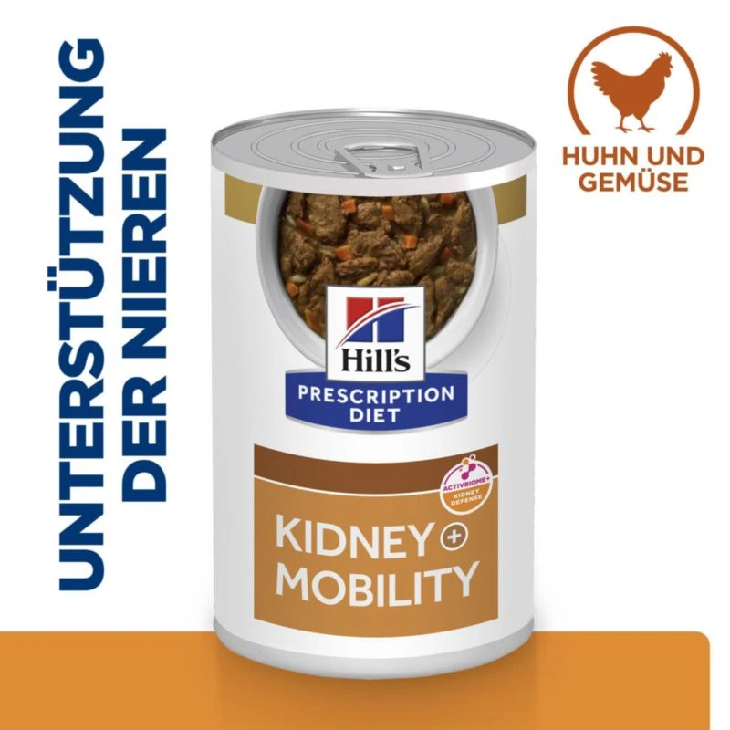 Hills K/d + Mobility Ragout In Dosen Für Hunde 12 X 354 G Dosenfutter Für Hunde 3 Hills K/d + Mobility Ragout In Dosen Für Hunde 12 X 354 G Dosenfutter Für Hunde – Bild 3
