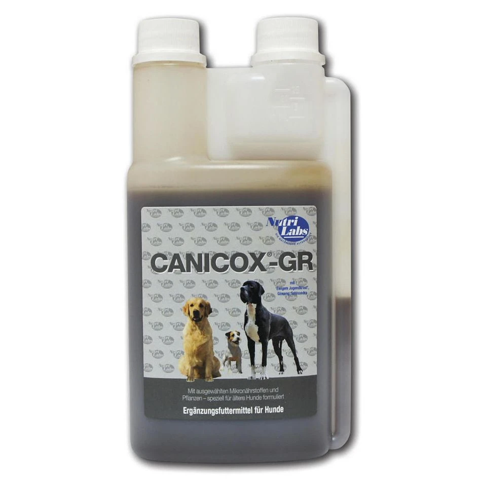 NutriLabs Canicox-GR Flüssig Für ältere Hunde 500 Ml Canicox-GR Flüssig 1 NutriLabs Canicox-GR Flüssig Für ältere Hunde 500 Ml Canicox-GR Flüssig