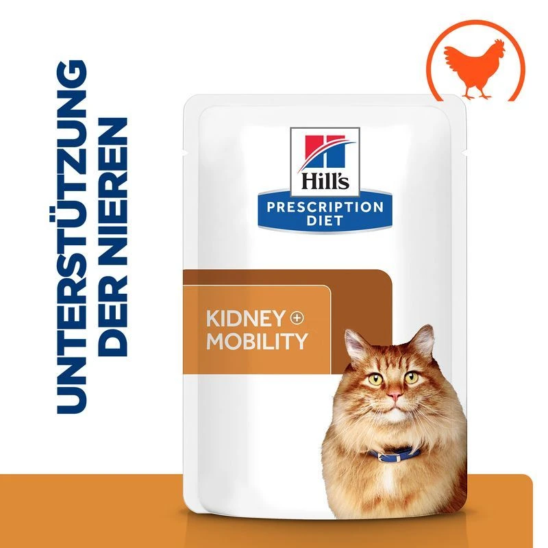 Hills K/d + Mobility Frischebeutel Für Katzen 12 X 85 G Frischebeutel Für Katzen 2 Hills K/d + Mobility Frischebeutel Für Katzen 12 X 85 G Frischebeutel Für Katzen – Bild 2