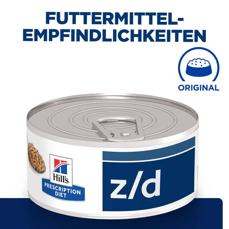 Hills Z/D Mit ActivBiome+ Dosenfutter Für Katzen Mit Allergien 24 X 156 G Nassfutter In Dosen 2 Hills Z/D Mit ActivBiome+ Dosenfutter Für Katzen Mit Allergien 24 X 156 G Nassfutter In Dosen – Bild 2