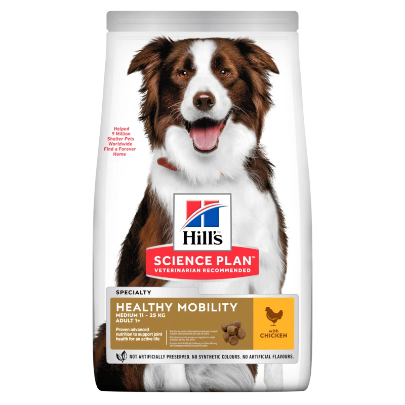 Hills Science Plan Canine Adult Healthy Mobility Medium Huhn Trockenfutter 14 Kg Trockenfutter 1 Hills Science Plan Canine Adult Healthy Mobility Medium Huhn Trockenfutter 14 Kg Trockenfutter