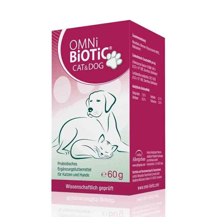 OMNi-BiOTiC® CAT & DOG 60 G Dose Für Hunde Und Katzen 1 OMNi-BiOTiC® CAT & DOG 60 G Dose Für Hunde Und Katzen