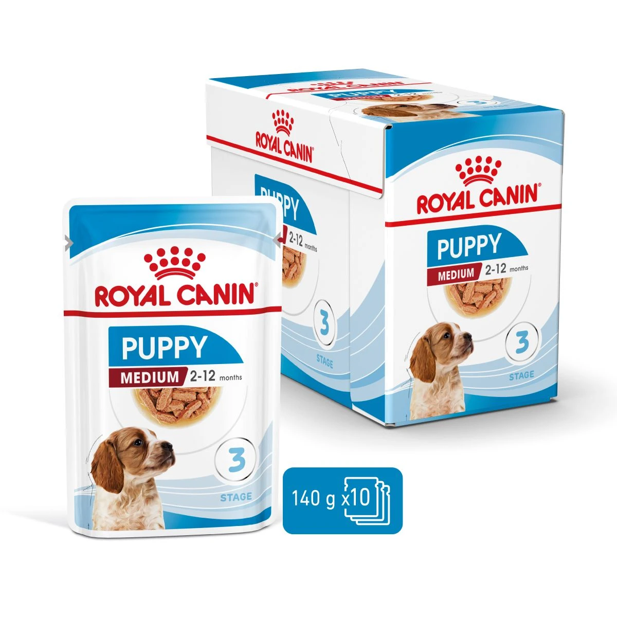 Royal Canin Medium Puppy Frischebeutel 10 X 140 G Frischebeutel Für Hunde 2 Royal Canin Medium Puppy Frischebeutel 10 X 140 G Frischebeutel Für Hunde – Bild 2