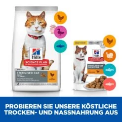 Hills Science Plan Feline Sterilised Cat Adult Huhn Trockenfutter 10 Kg Huhn Trockenfutter -Angebote Specific Store yJMlZIeXEIPt 52742035994 5